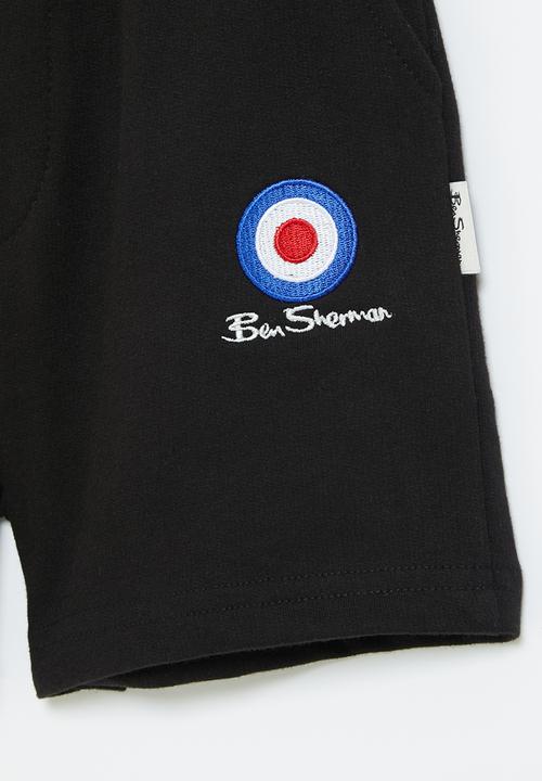 Ben Sherman - Kids jog shorts - black