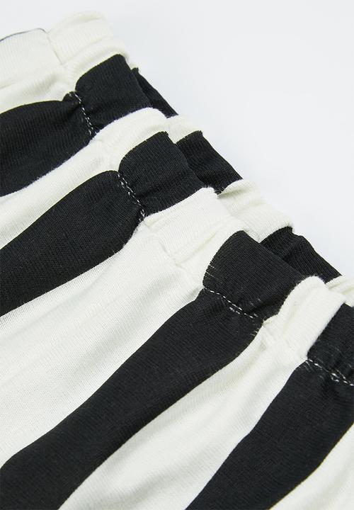 Sticky Fudge - Diaper cover - black & white