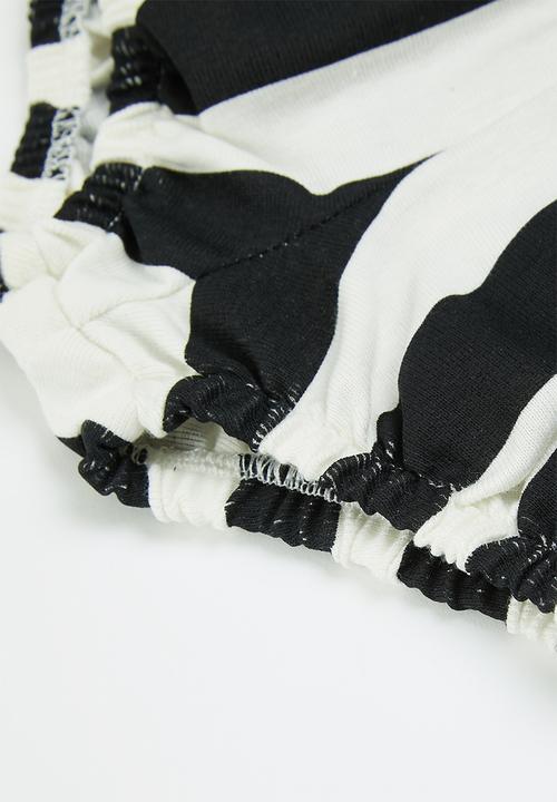 Sticky Fudge - Diaper cover - black & white