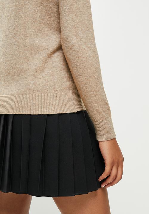 dailyfriday - Slim fit crew neck knit - stone