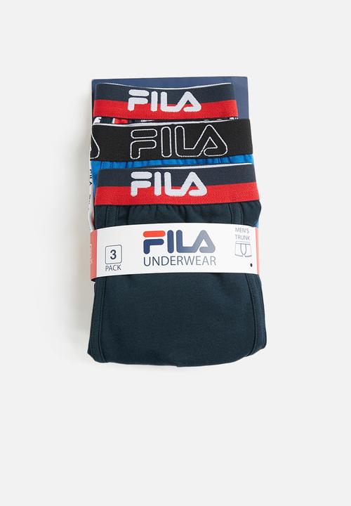 FILA - M26 3 pack trunks - multi 