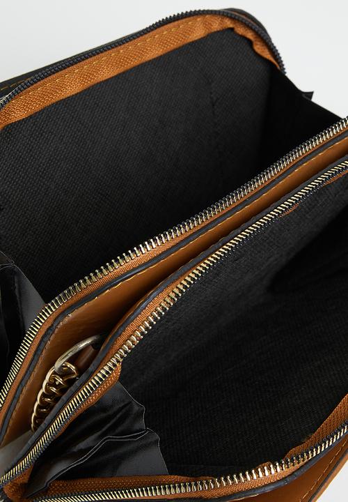 Trendyol - Diamond crossbody bag - tobacco