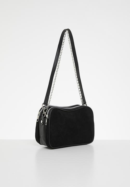 Trendyol - Soft feel pu crossbody bag - black