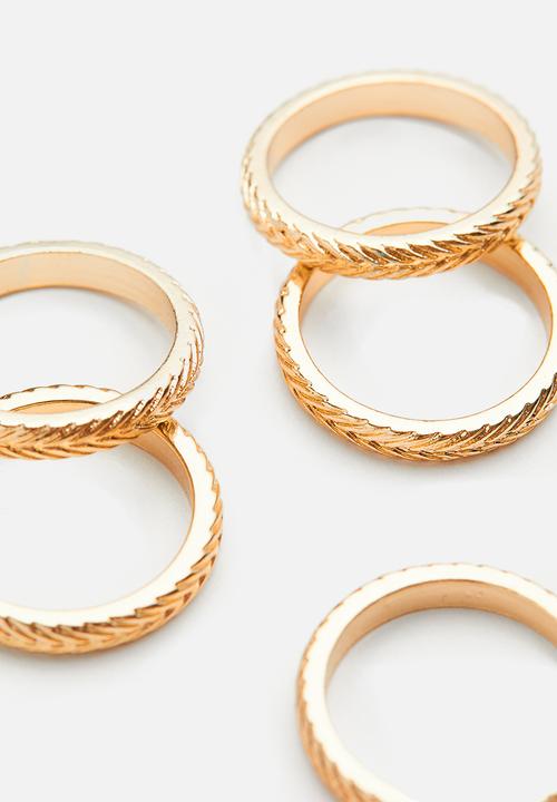 ALDO - Beir rings - gold