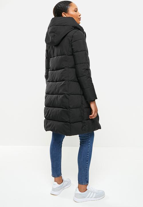 dailyfriday - Longer length puffer - black