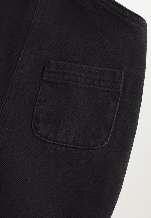 MANGO - Dungarees isabel - black