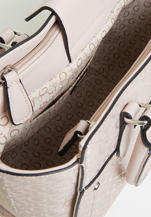 GUESS - Aubree satchel - rose dust