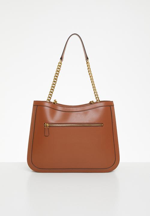 GUESS - Hensely girlfriend tote - whiskey