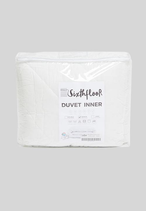 Sixth Floor - 4 Tog Microfibre duvet inner - cotton outer 