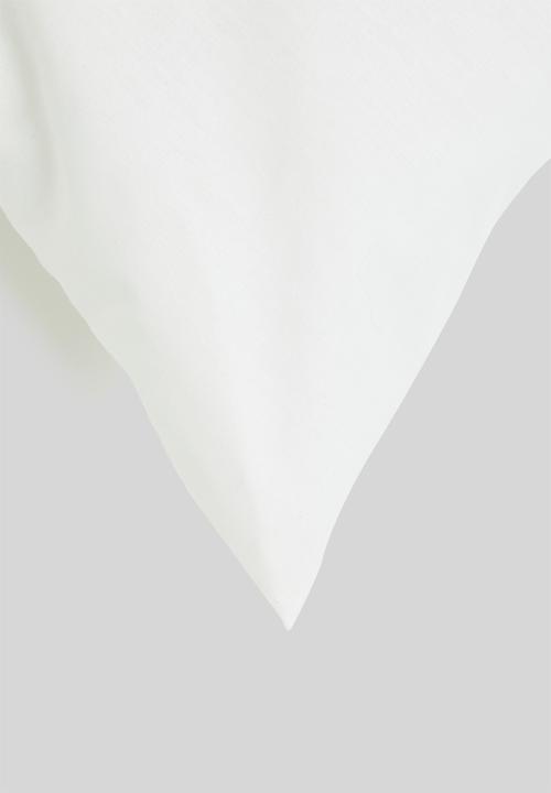 Sixth Floor - Microfibre pillow inner - cotton outer - white