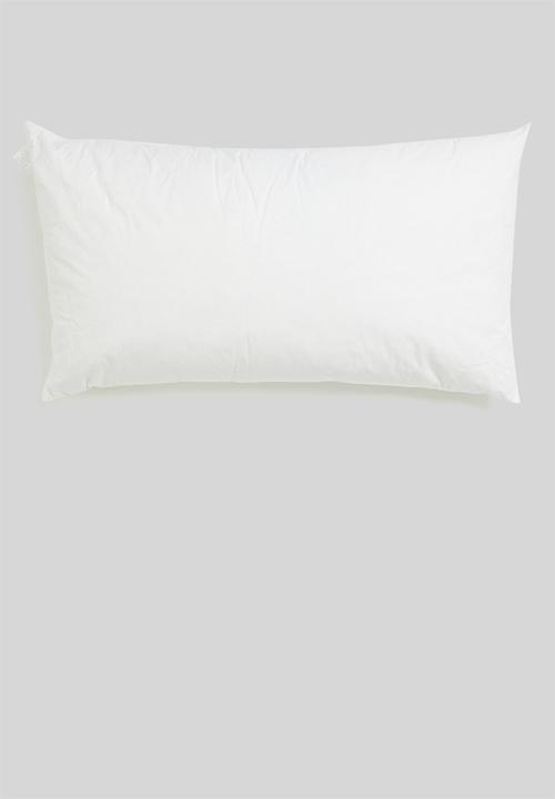 Sixth Floor - Hollowfibre king pillow inner - microfibre outer - white 