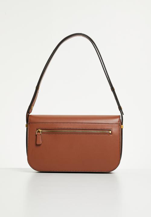 GUESS - Hensley convertible shoulder bag - light rum