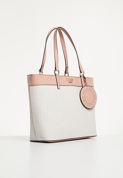 GUESS - Garren carryall - pink & cream