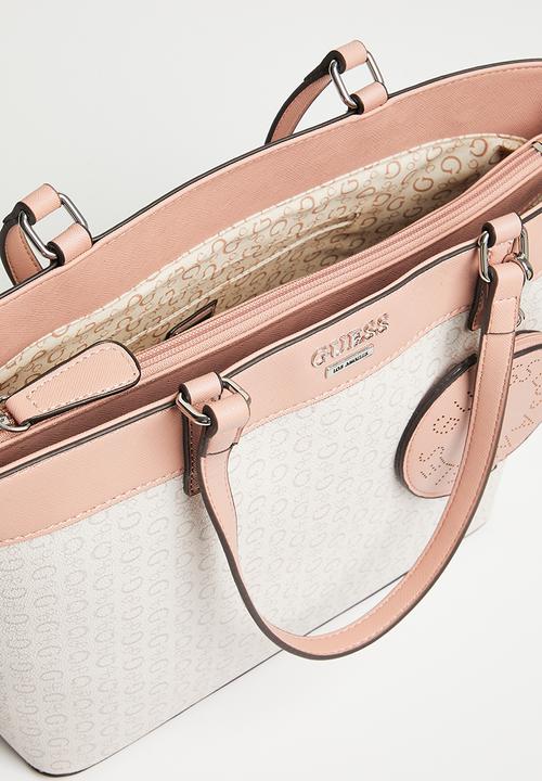GUESS - Garren carryall - pink & cream