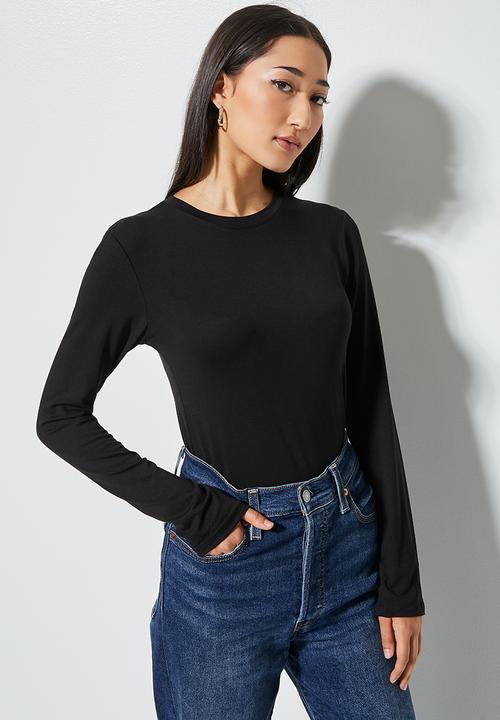 Superbalist - 3pk crew neck long sleeve tee - multi