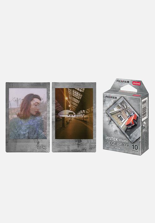 Fujifilm - Instax mini film - stone grey (10 sheets)