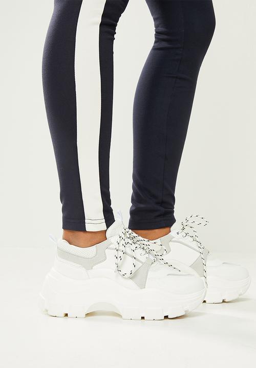 Cotton On - Petite panelled legging - navy