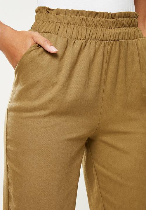 Trendyol - Petite trousers - camel