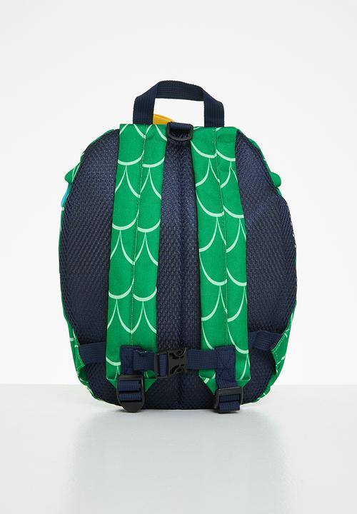 Pop Candy - Boys dino bag - green & yellow