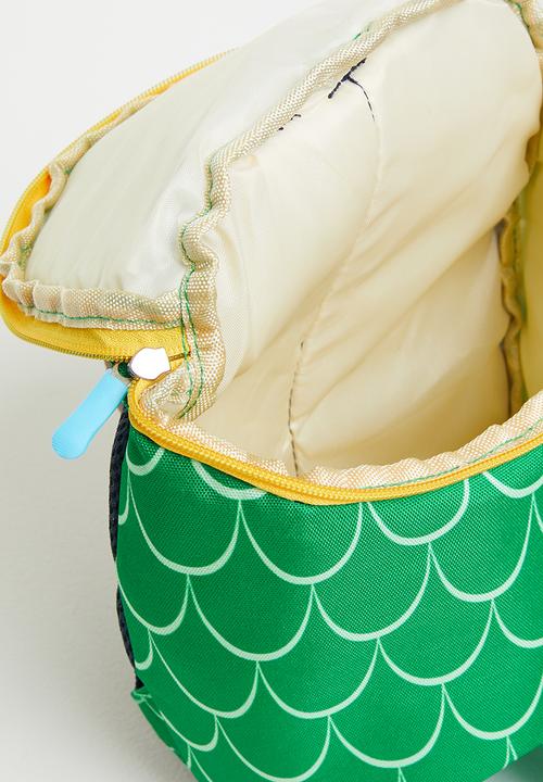 Pop Candy - Boys dino bag - green & yellow