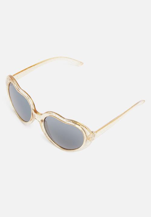 Character Group - Unicorn sunnies and case set - white & gold