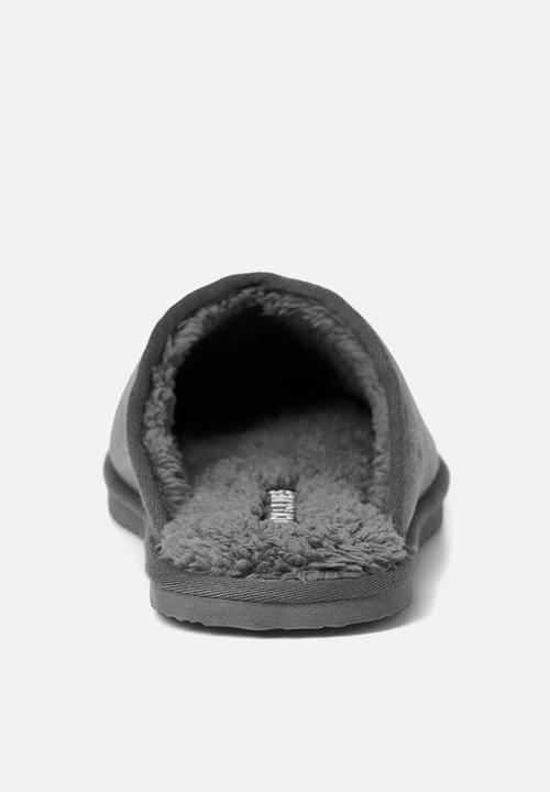 Jack & Jones - Dudley microfiber slipper - grey