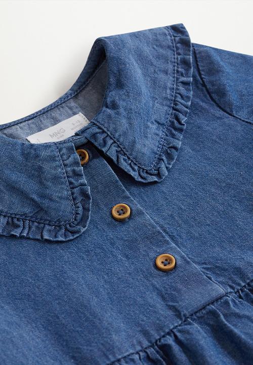 MANGO - Dress lydia - blue