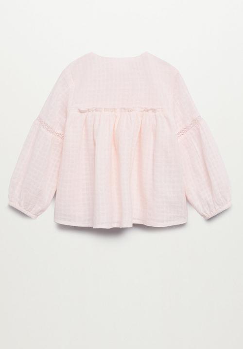 MANGO - Blouse montana - pink