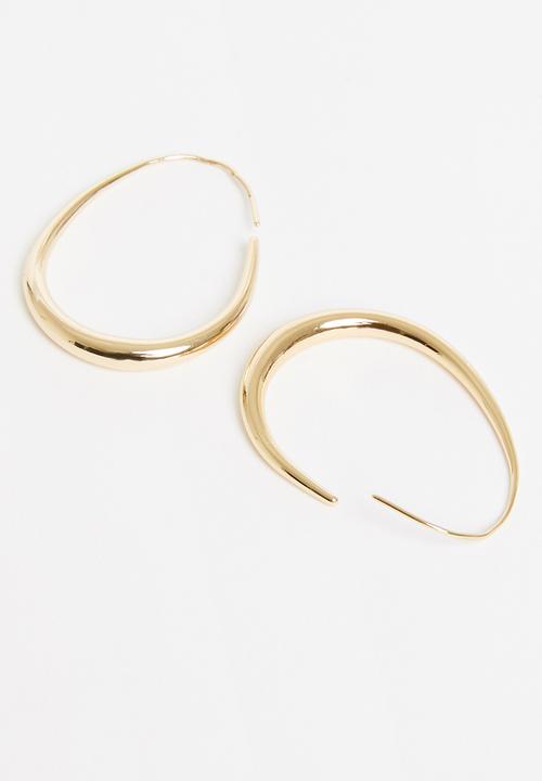 Superbalist - Lola hoop earrings - gold