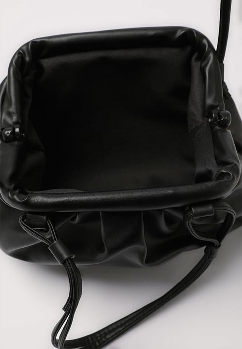 Trendyol - Metallic crossbody bag - black