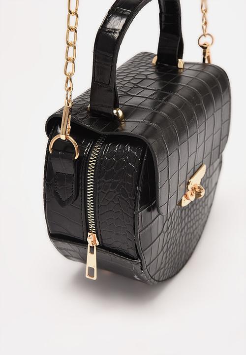 Trendyol - Locket crossbody bag - black