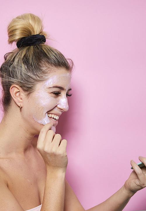 Skin Republic - Pink Holographic Peel-Off Face Mask