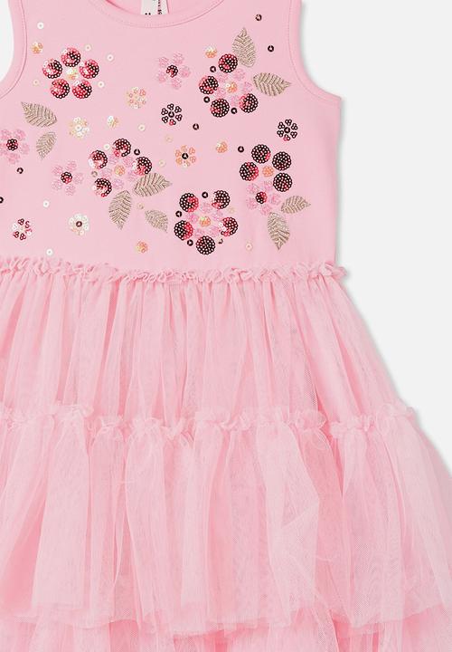 Cotton On - Iris dress up dress - cali pink/tropical floral
