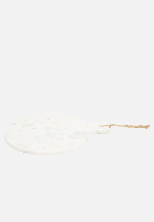 Sixth Floor - Marble chopping board -  white