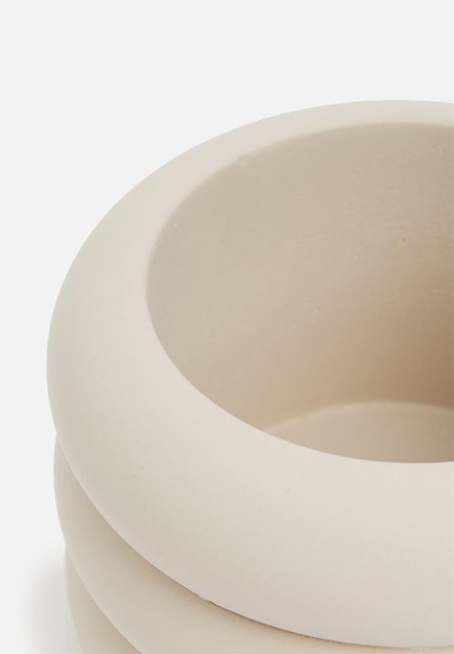 Sixth Floor - Bangles planter - cream