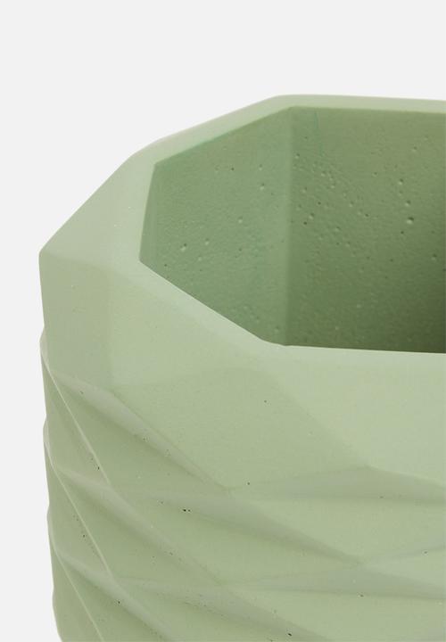 Sixth Floor - Planter - sage green