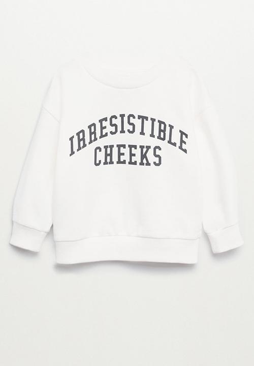 MANGO - Sweatshirt cheeks - natural