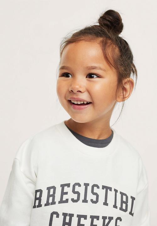 MANGO - Sweatshirt cheeks - natural
