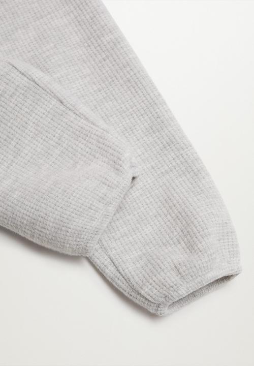 MANGO - Trousers lisboap - grey