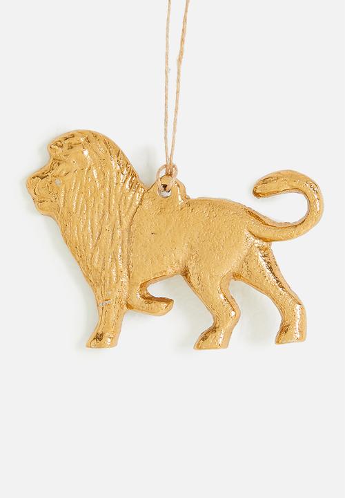 H&S - Assorted hanging animal decoration set of 6 