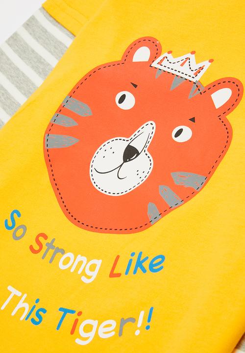 Pop Candy - Boys long sleeve tee - yellow
