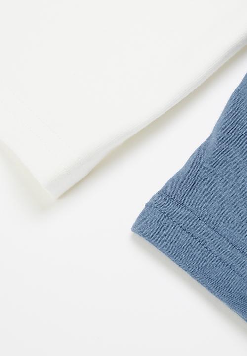 Pop Candy - Boys graphic tee - white & blue