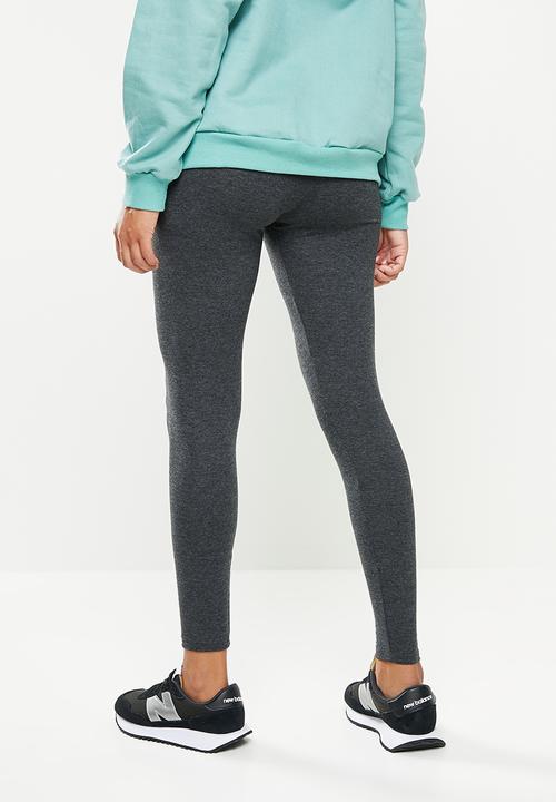 Superbalist - 2 Pack maternity leggings - black & grey melange