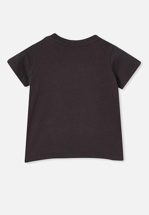 Cotton On - Jamie short sleeve tee-license - lcn mt phantom/abstract biggie crown