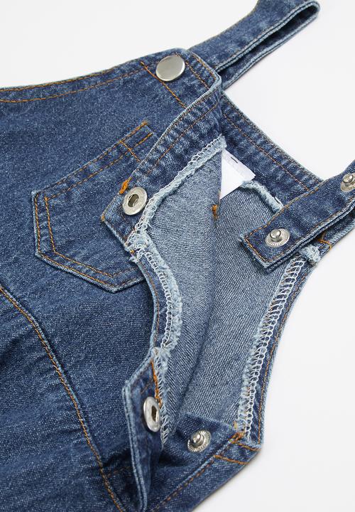 Pop Candy - Denim dungaree - blue