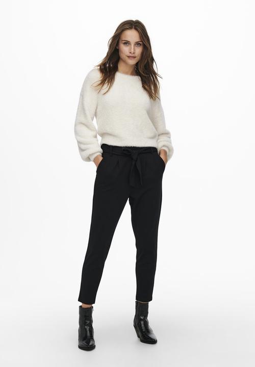 ONLY - Piumo long sleeve pullover knit - egret