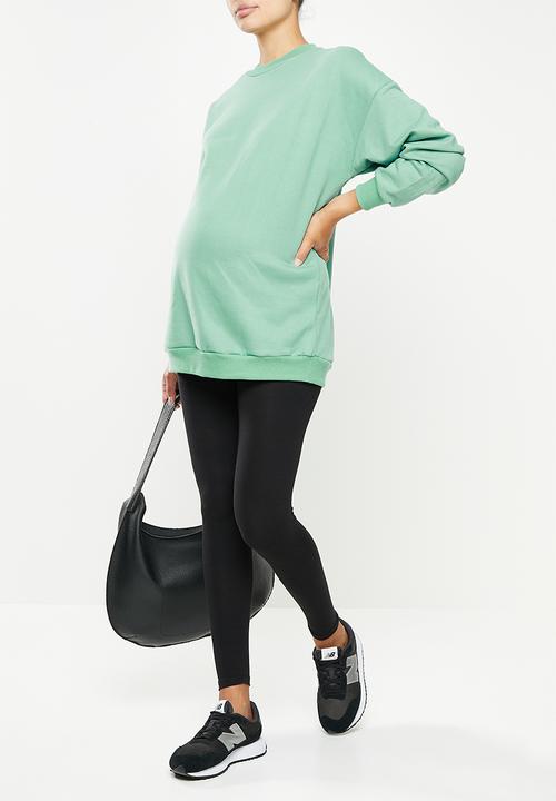 Superbalist - Maternity crew neck sweatshirt - sage