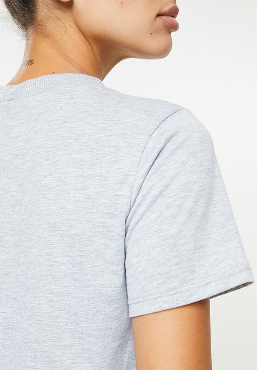 Superbalist - Maternity printed crew neck tee - grey melange
