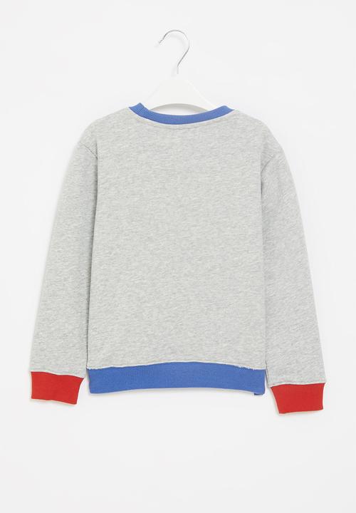 Pop Candy - Boys printed sweatshirt - grey 