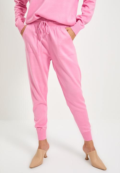 Trendyol - Polo collar bottom-top set - pink